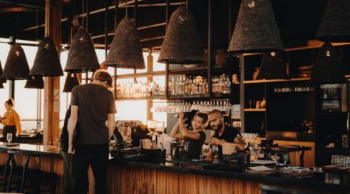 Bar lounge Le Basalte, WOOD Hotel & Spa