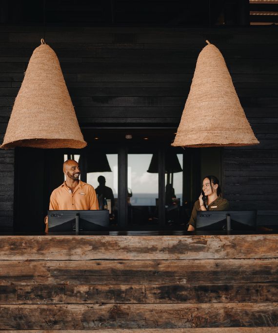 Réception Wood hotel & spa