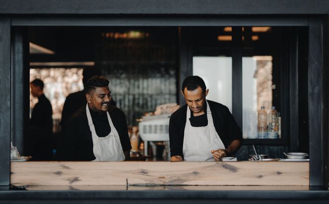 Portrait chef - équipe de cuisine