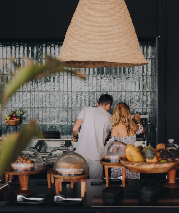 Petit-déjeuner au WOOD Hotel & Spa - Trois-Bassins - Ile de La Réunion