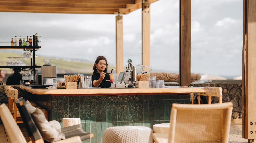 WOOD Hotel & Spa, bar Le Savane, Trois Bassins, La réunion